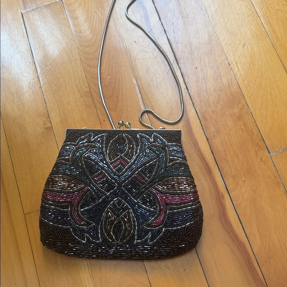Elegant Beaded Evening Bag